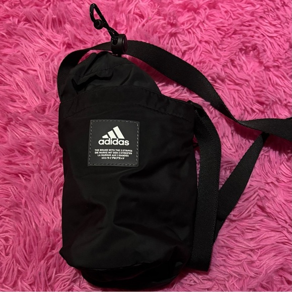 Adidas Crossbody Adjustable Black Bag - Picture 3 of 8